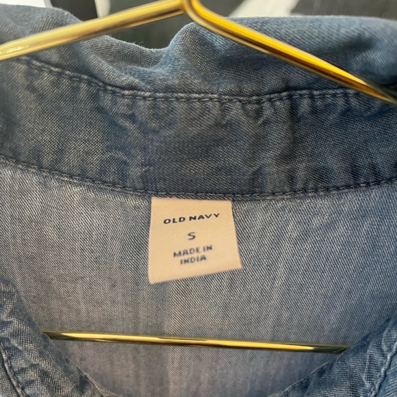 Chambray Old Navy Shirtdress | Size Small - Picture 4 of 4